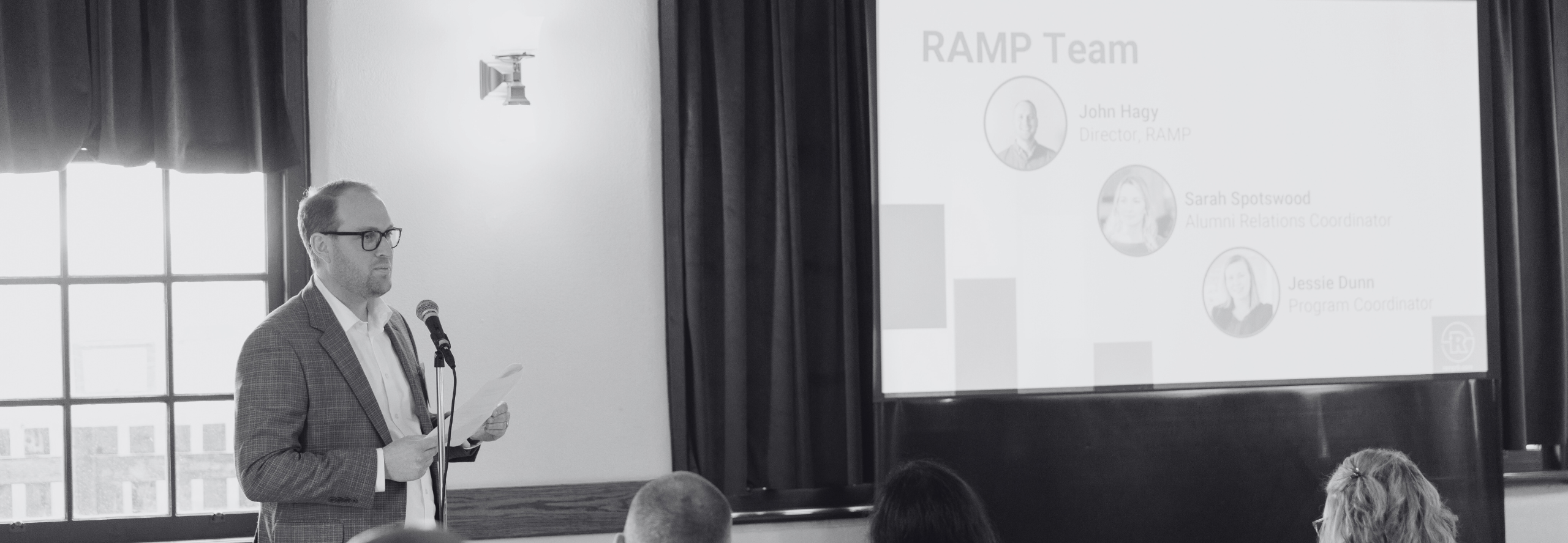 John Hagy of Verge Alliance speaking at Demo Day